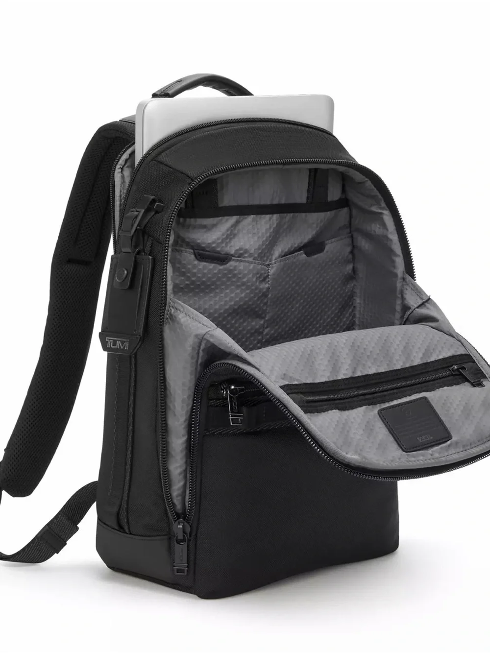 NWT Tumi Alpha Bravo Black Men's Everyday Backpack